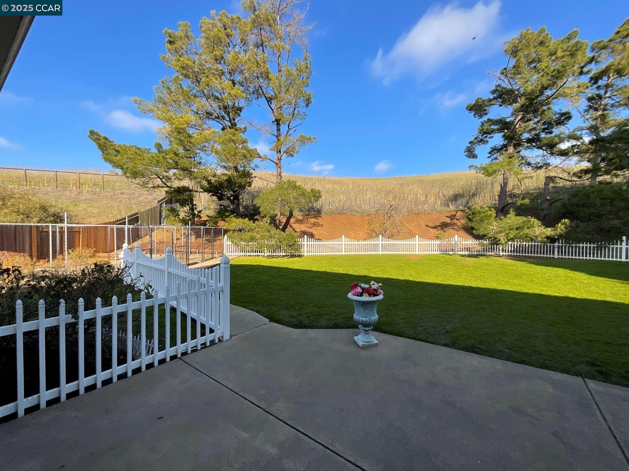 403 Gerald Court Benicia, CA 94510 - Photo 48 of 59 a view of a garden with an outdoor space