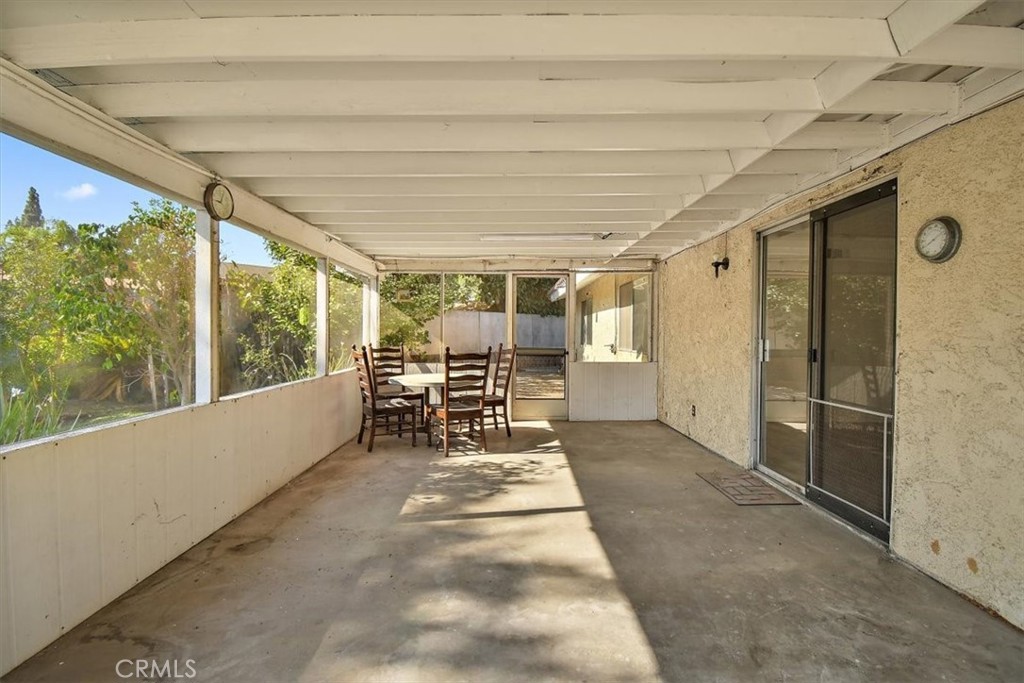1330 La Serena Drive Glendora, CA 91740 - Photo 29 of 36 a view of a porch with chairs in front of a house