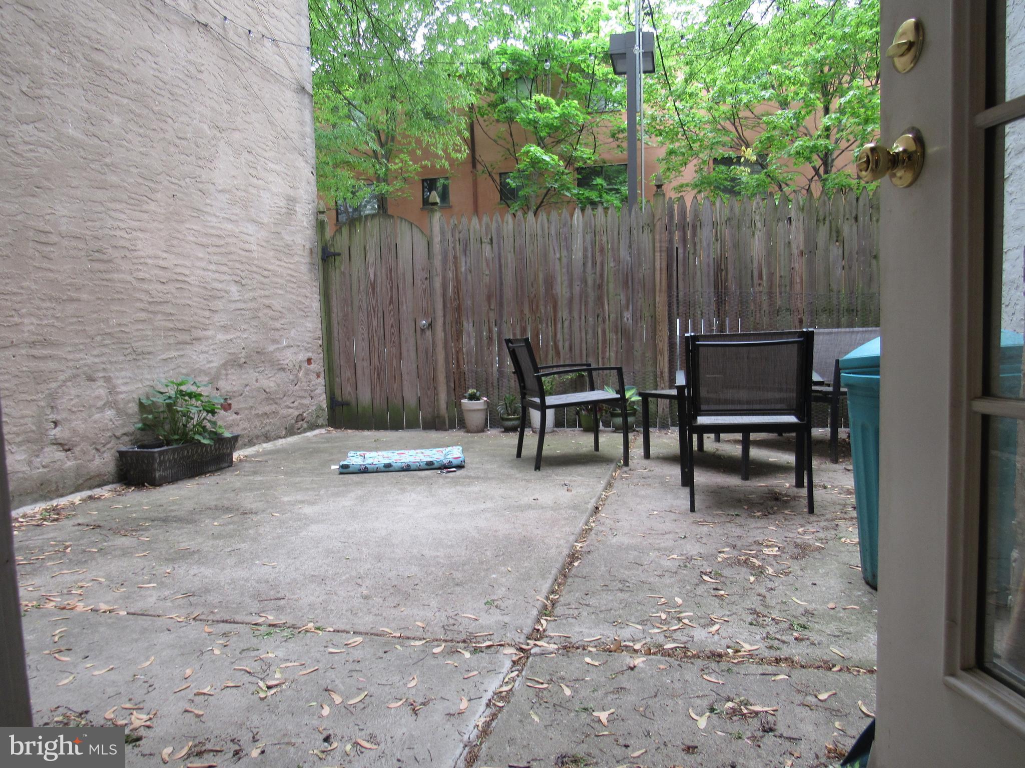 1130 Rodman Street, Unit 1 Philadelphia, PA 19147 - Photo 19 of 21 Private yard 15 x 18