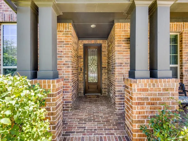 a view of front door of the house