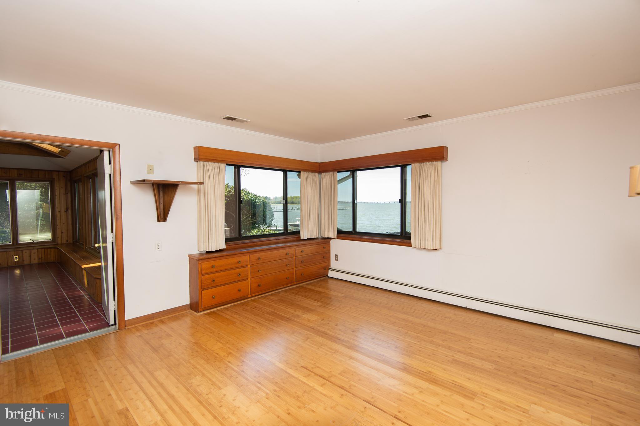 5452 Tates Bank Road Cambridge, MD 21613 - Photo 30 of 64 Master Bedroom with access to Sunroom