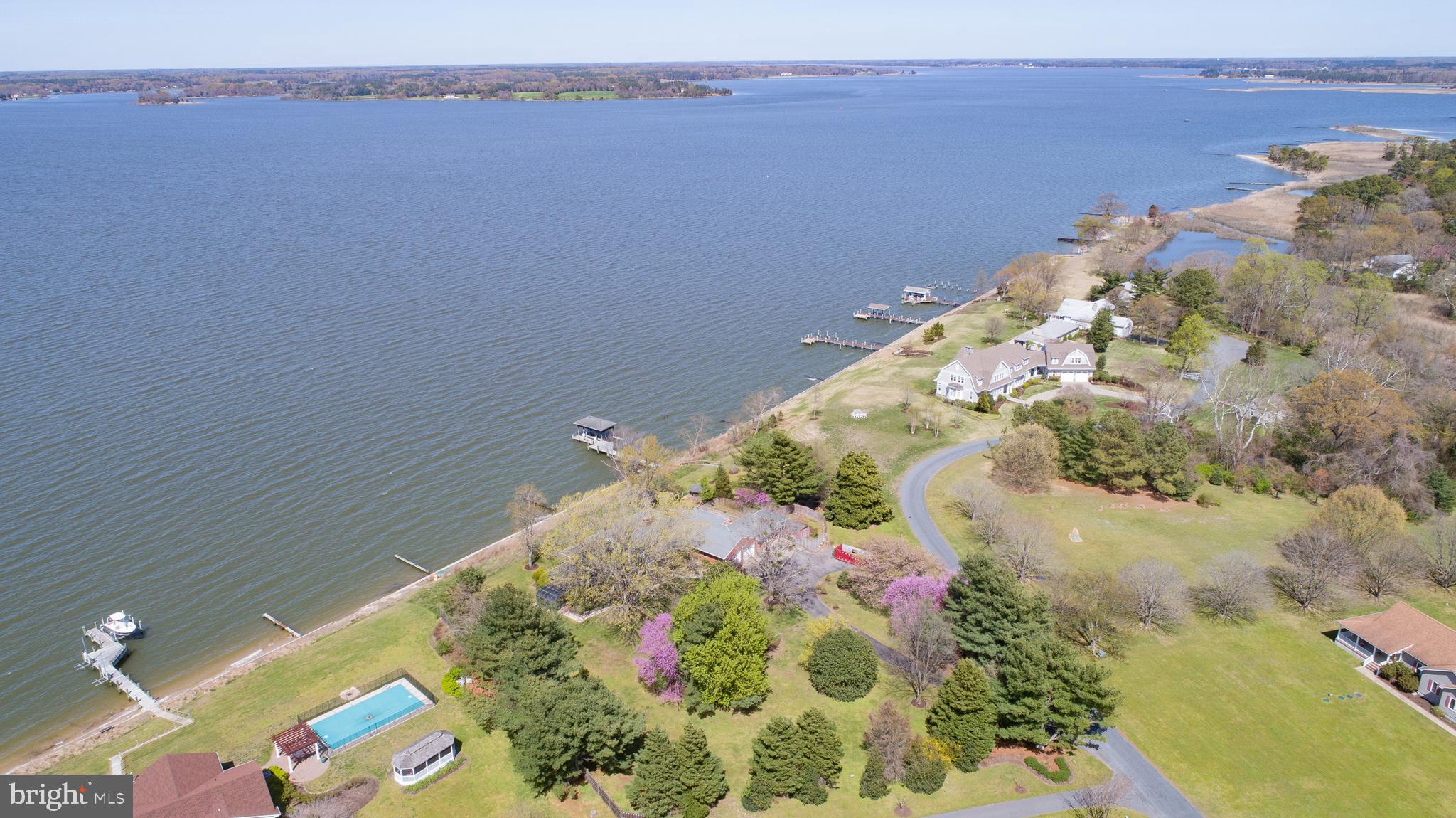 5452 Tates Bank Road Cambridge, MD 21613 - Photo 51 of 64 Choptank River View - Sunrise easterly view