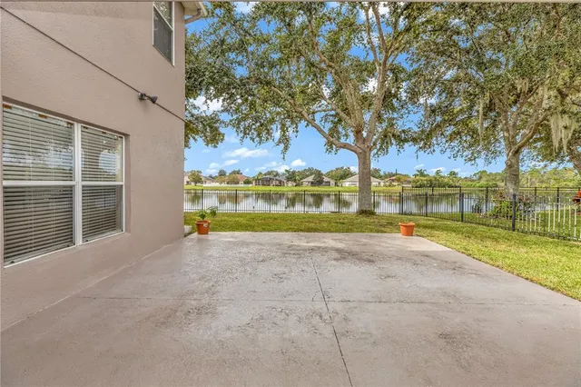 a view of an outdoor space and a lake view