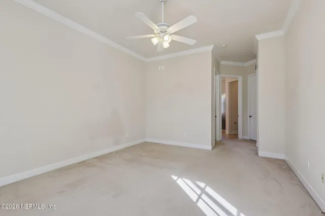 a view of a city from a balcony