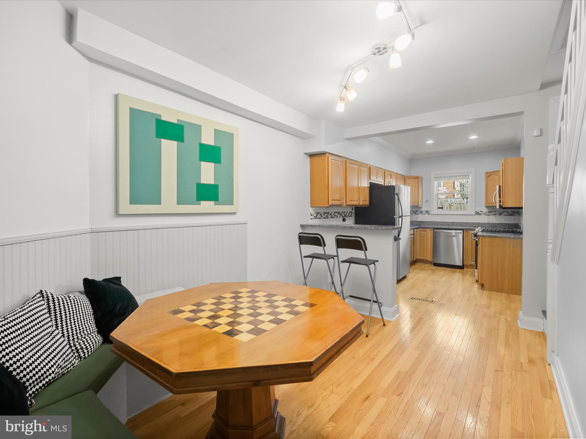 1648 Kramer Street Northeast Washington, DC 20002 - Photo 5 of 30 a view of kitchen with sink and breakfast area