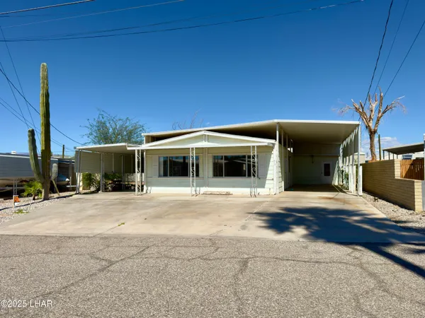 a view of a house with a patio