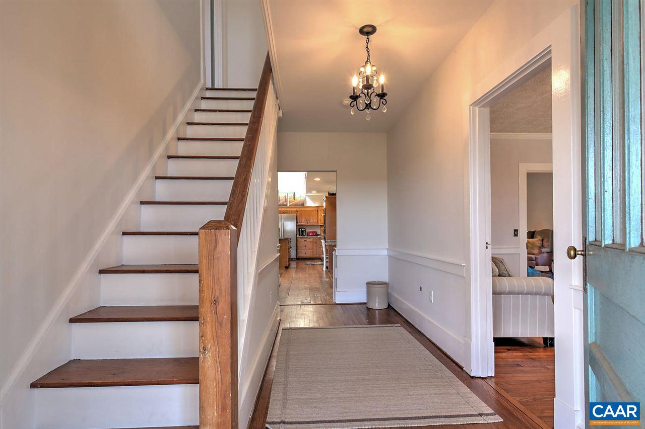 481 Beautiful Run Road Rochelle, VA 22738 - Photo 9 of 45 a view of entryway and hall with wooden floor