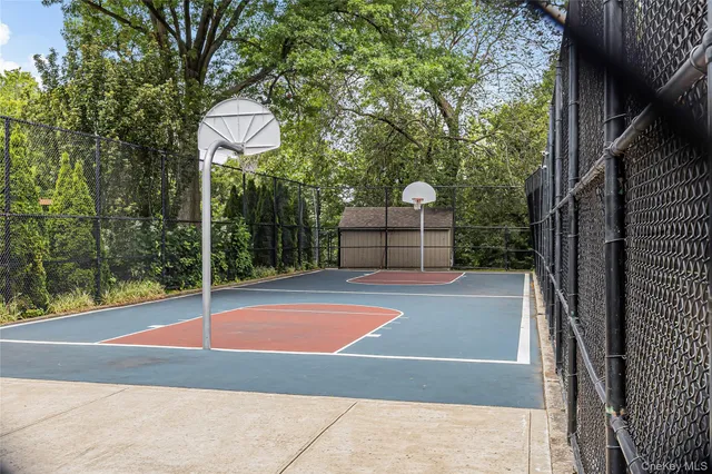 a view of a basket ball ground