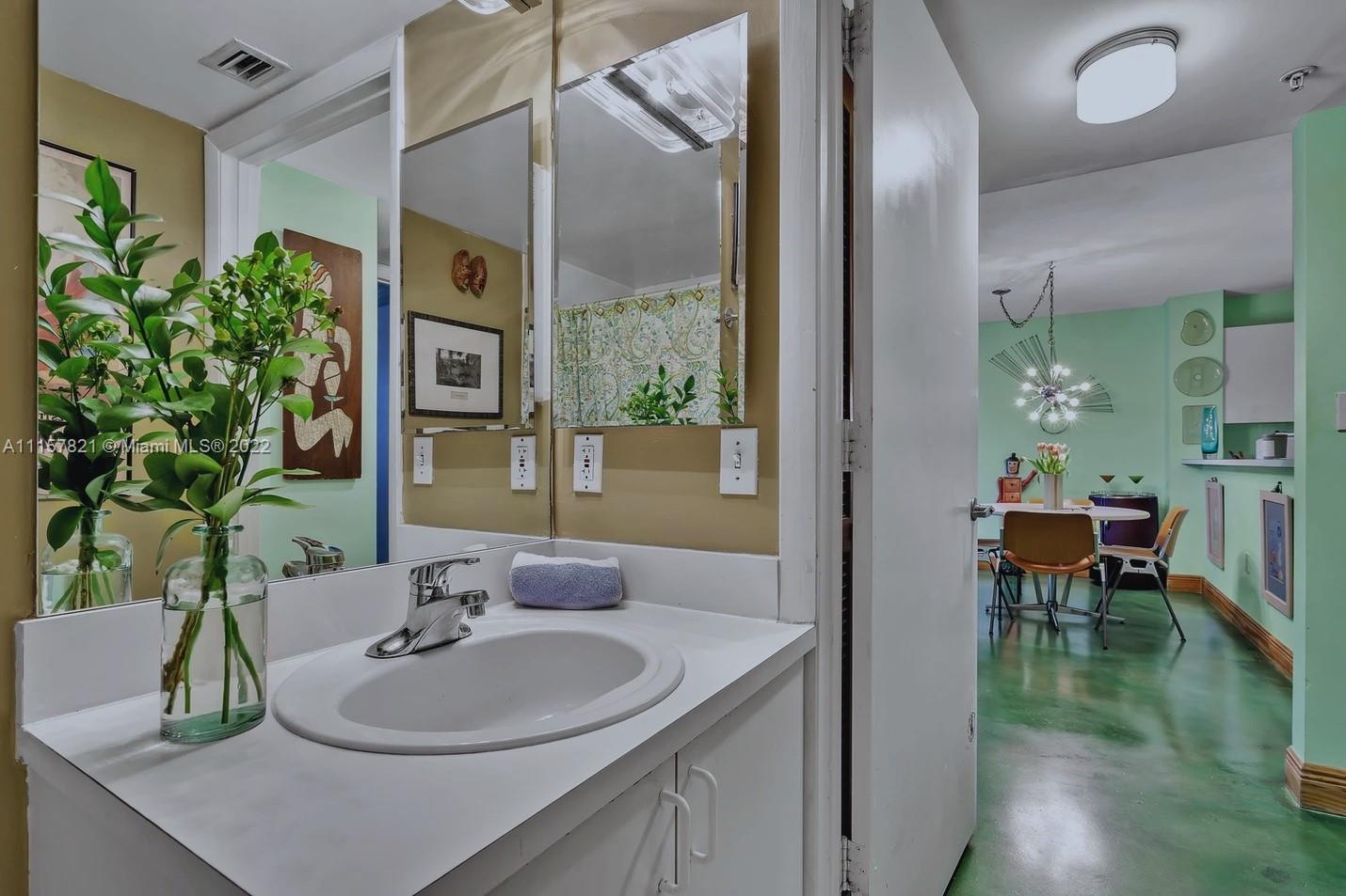 1401 Bay Road, Unit 209 Miami Beach, FL 33139 - Photo 34 of 37 Guest Bathroom