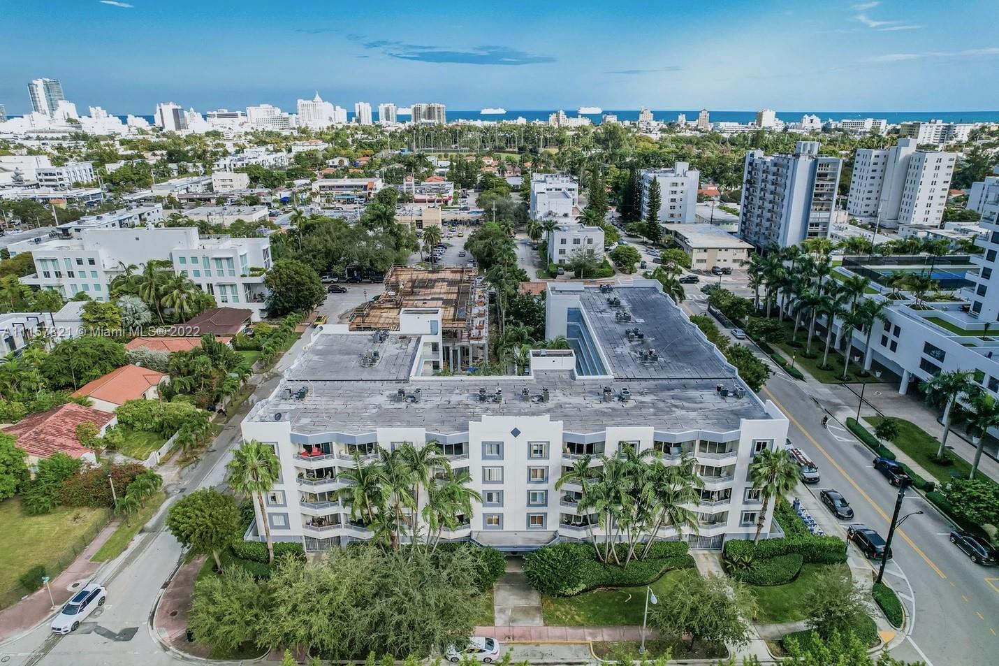 1401 Bay Road, Unit 209 Miami Beach, FL 33139 - Photo 6 of 37 Ariel Building View