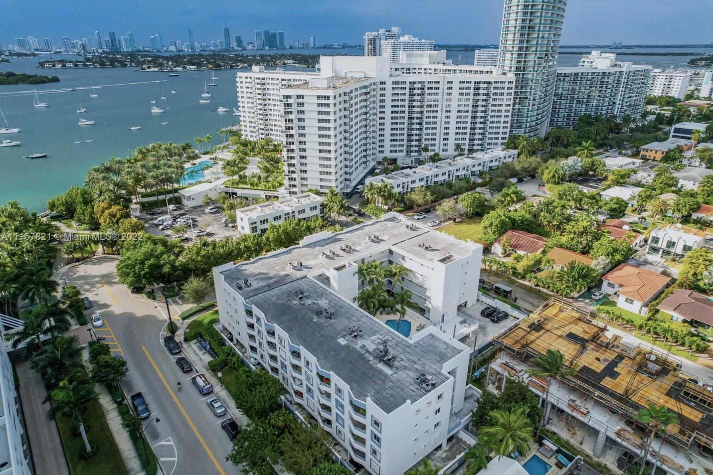 1401 Bay Road, Unit 209 Miami Beach, FL 33139 - Photo 8 of 37 Ariel Building View