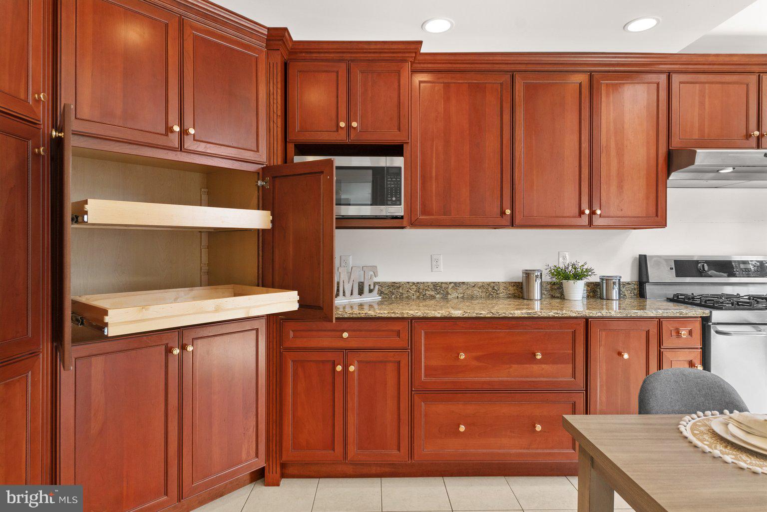 3924 New Section Road Baltimore, MD 21220 - Photo 12 of 55 All Wood Custom Cabinetry With Rollers