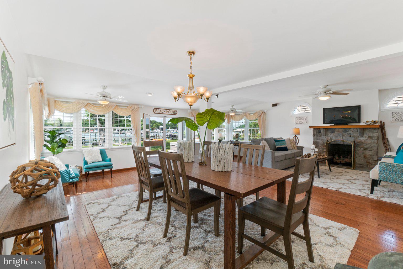 3924 New Section Road Baltimore, MD 21220 - Photo 23 of 55 View Of The Water From Dining Area