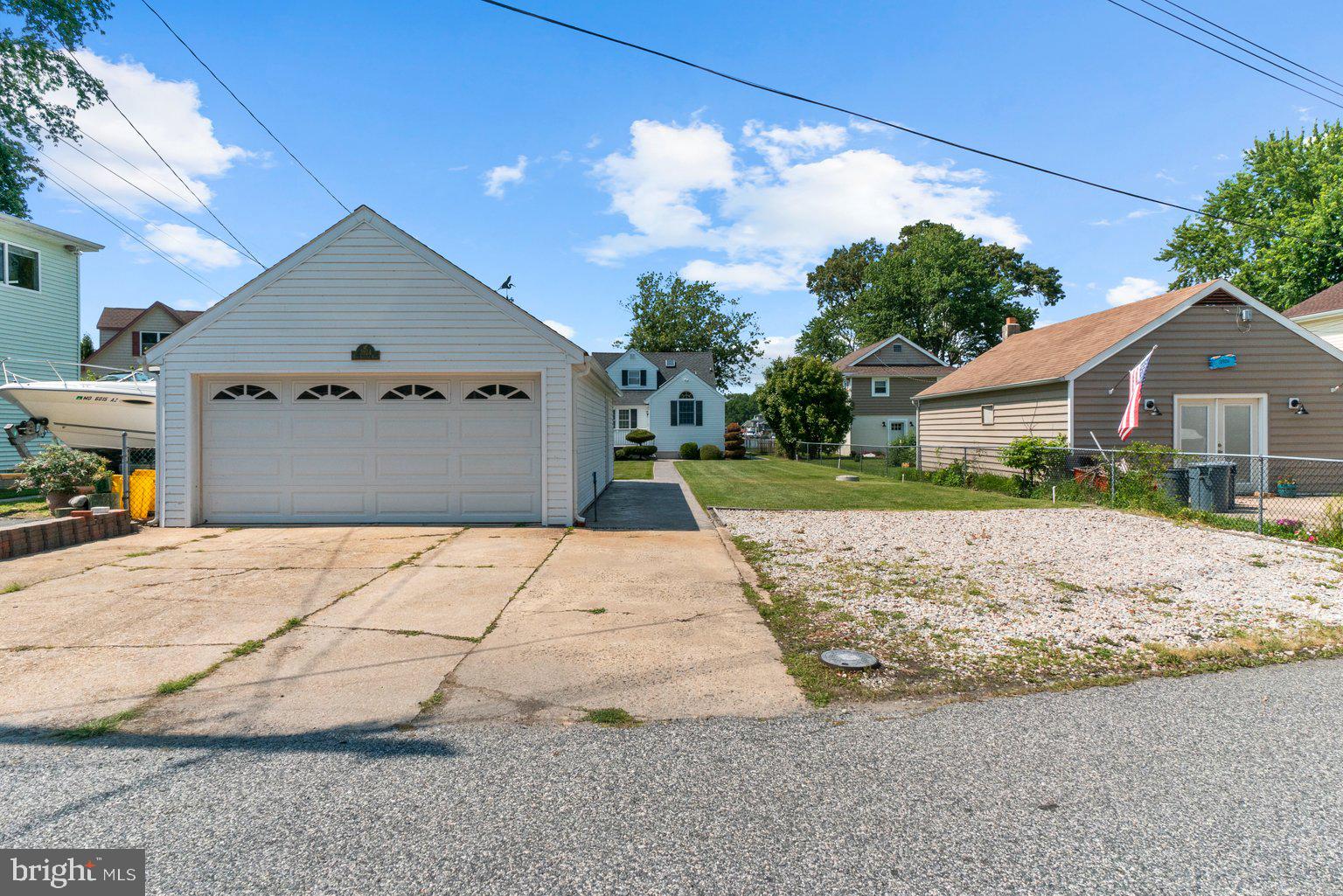 3924 New Section Road Baltimore, MD 21220 - Photo 49 of 55 2 Car Concrete Pad & 3 Car Gravel Pad