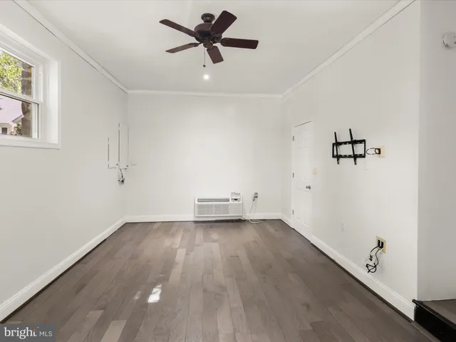 wooden floor in an empty room
