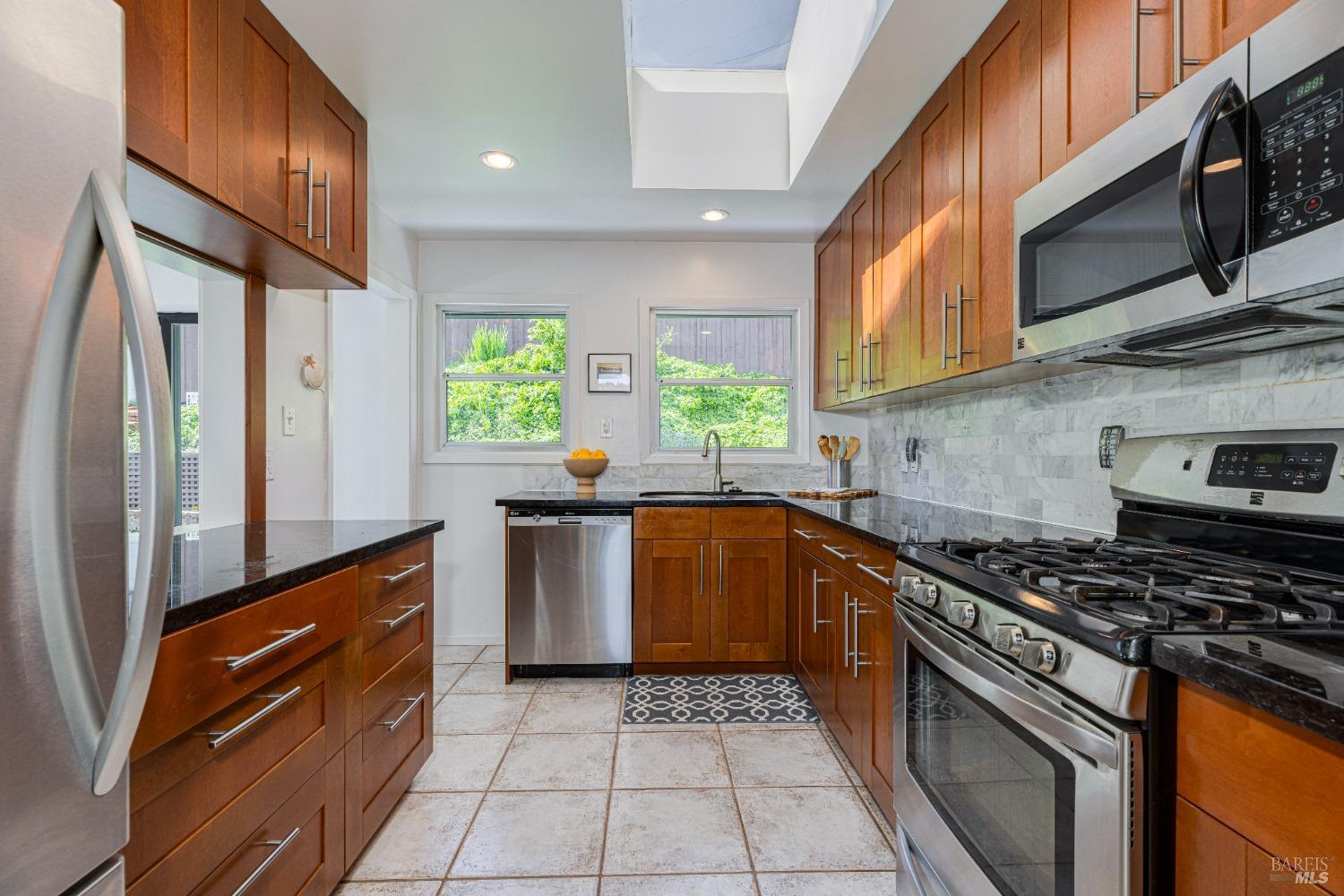 711 Alta Vista Road Mill Valley, CA 94941 - Photo 33 of 74 Enjoy cooking your favorite recipes in your well-appointed kitchen. Stainless steel appliances are included.