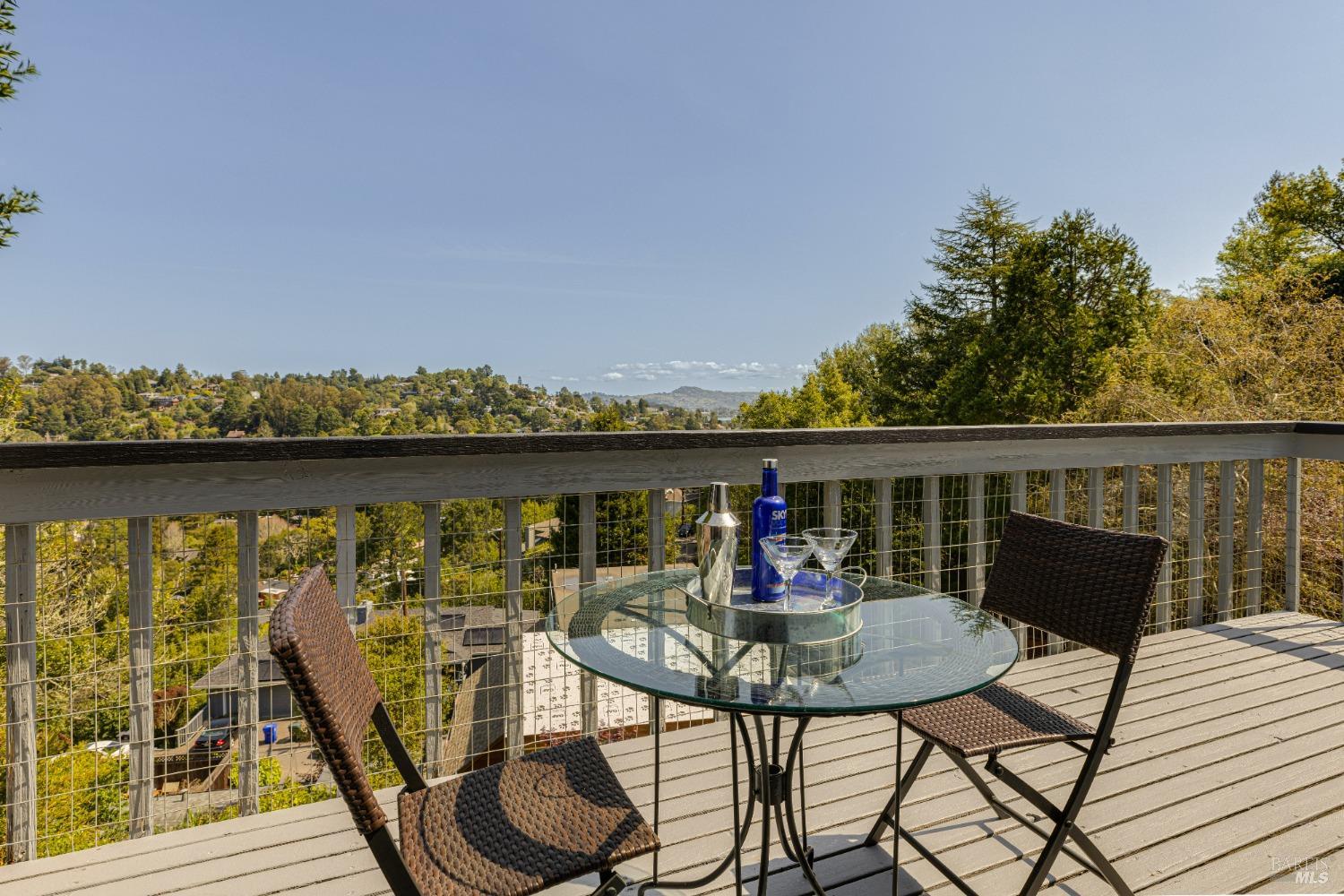 711 Alta Vista Road Mill Valley, CA 94941 - Photo 34 of 74 Enjoy your morning coffee or a cocktail, looking out at beautiful views from the upper deck.