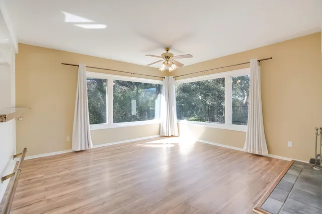 a view of a house with a window