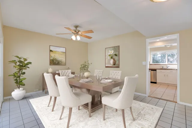 a view of a interior in the house