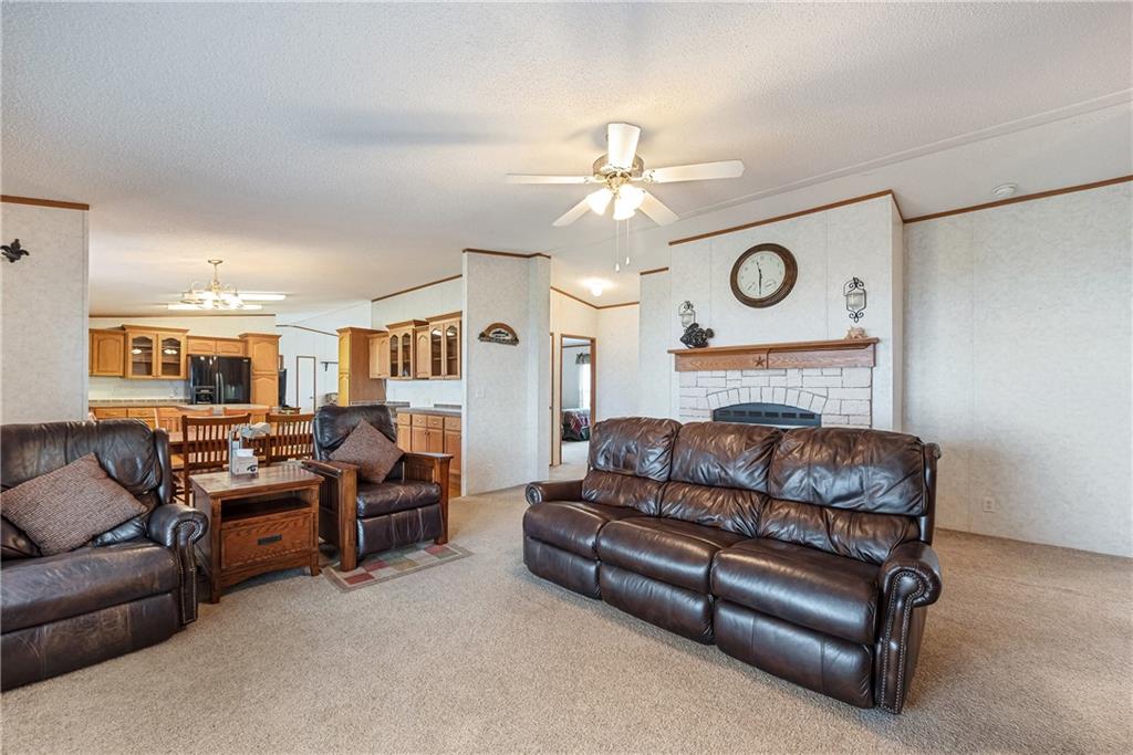 260 Lcr 751 Road Thornton, TX 76687 - Photo 13 of 40 a living room with furniture kitchen view and a couch