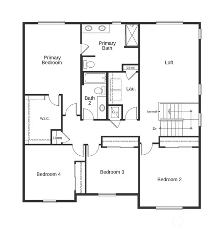 a picture of a floor plan