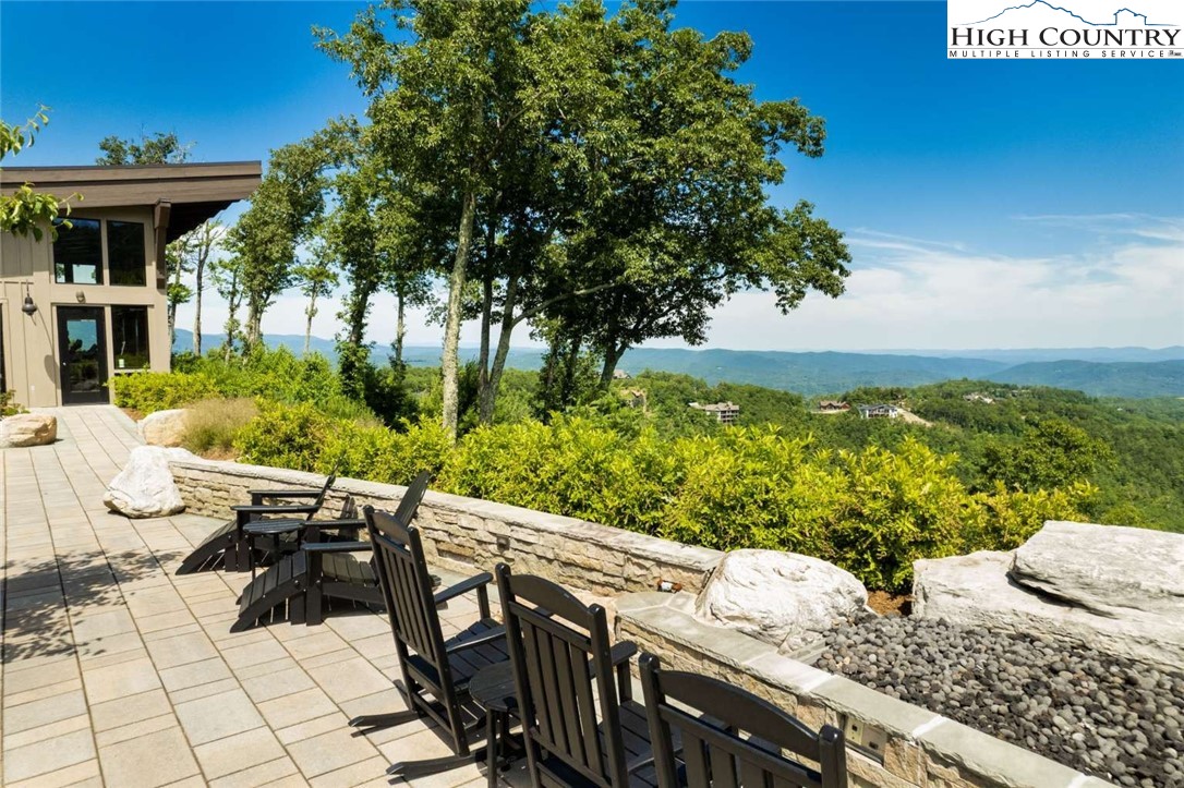 856 Ninebark Road Boone, NC 28607 - Photo 29 of 30 a view of a chairs and table on the terrace