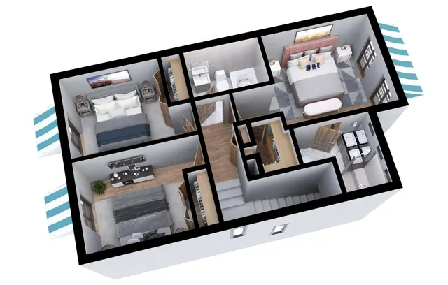 a car parked in front of a white building