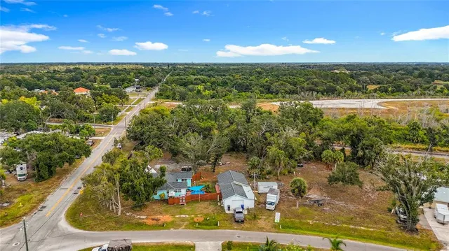 a view of an ocean and city