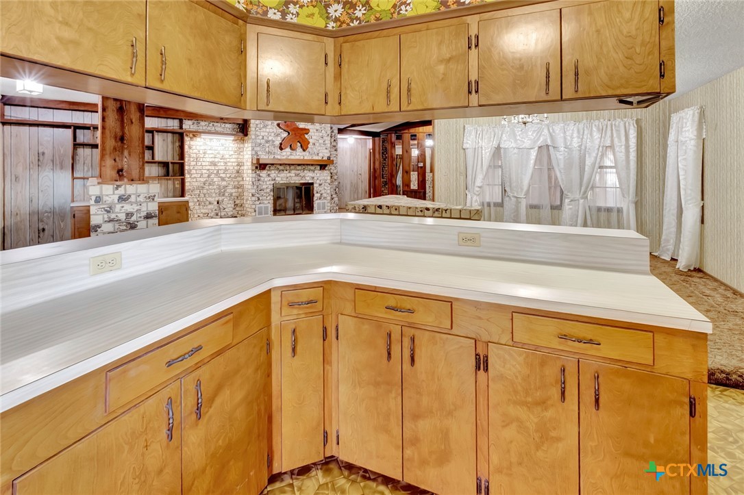 10957 Highway 77 Schulenburg, TX 78956 - Photo 6 of 35 a bathroom with a sink and a mirror