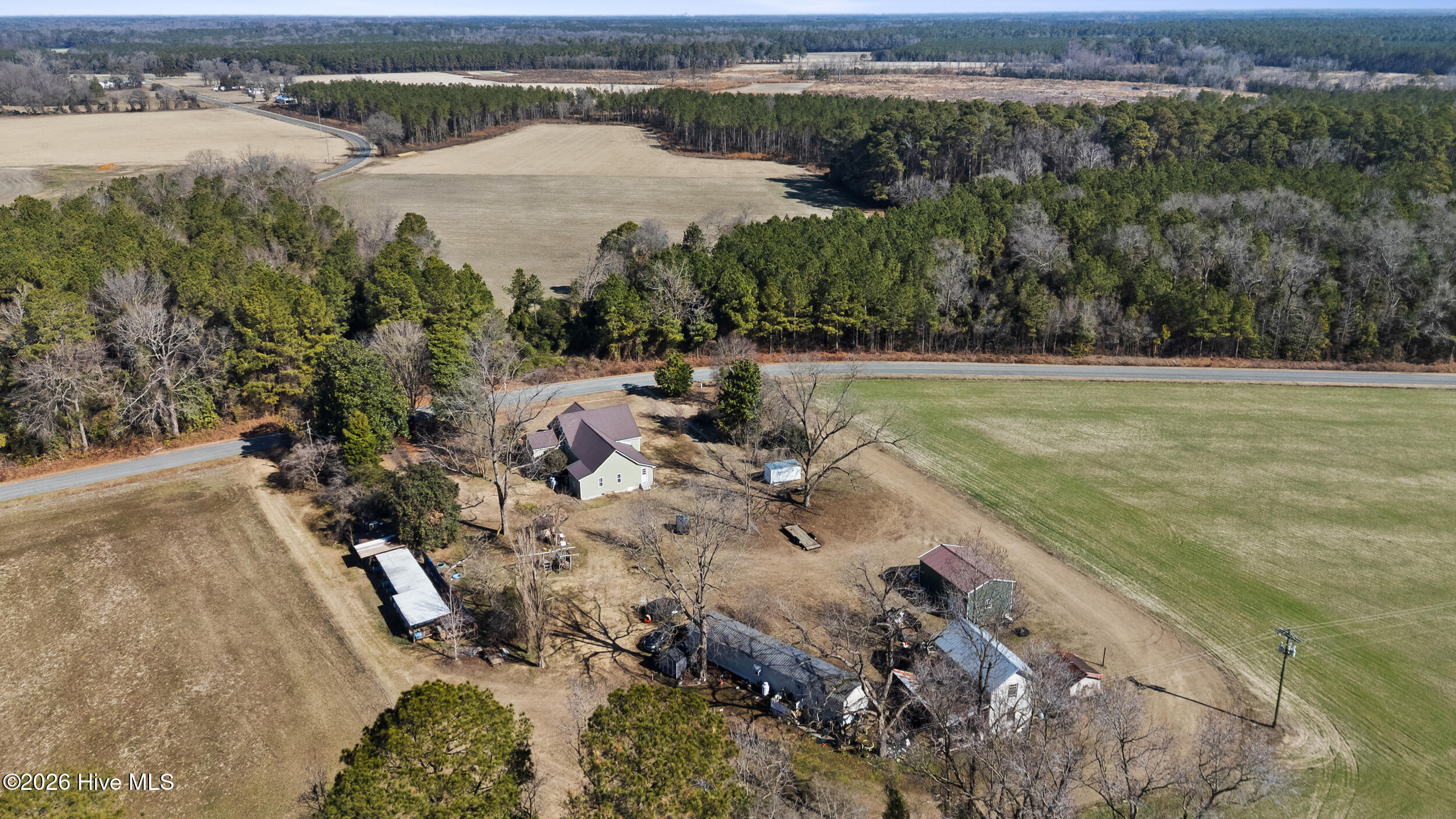 130 M J Johnson Road Turkey, NC 28393 - Photo 22 of 24 82_drone