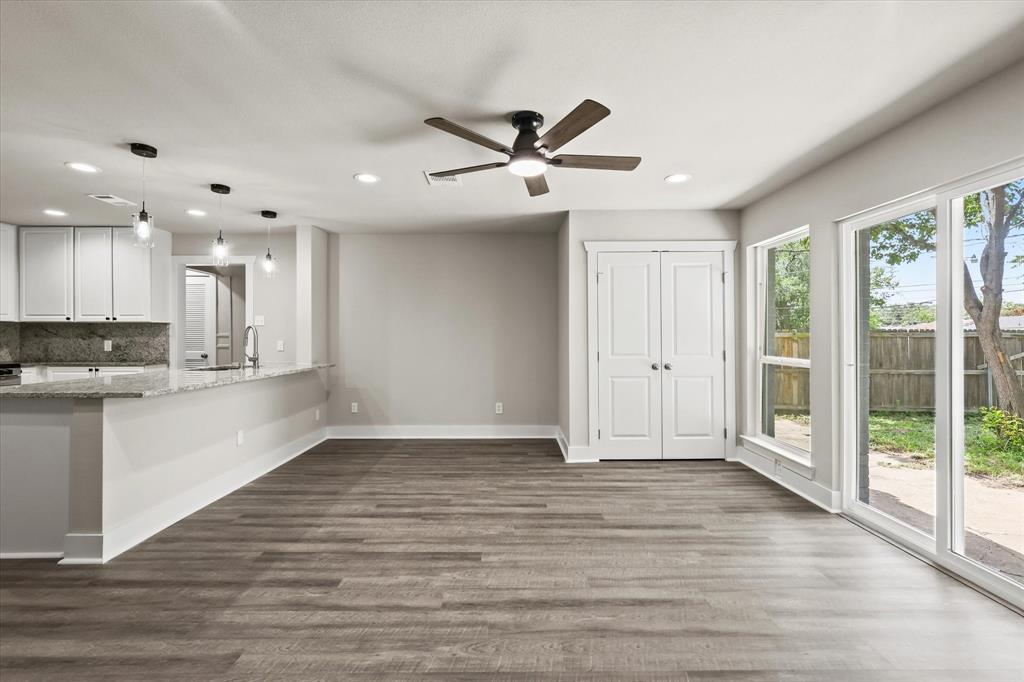 5629 Maceo Lane Fort Worth, TX 76112 - Photo 20 of 25 a view of an empty room with a kitchen