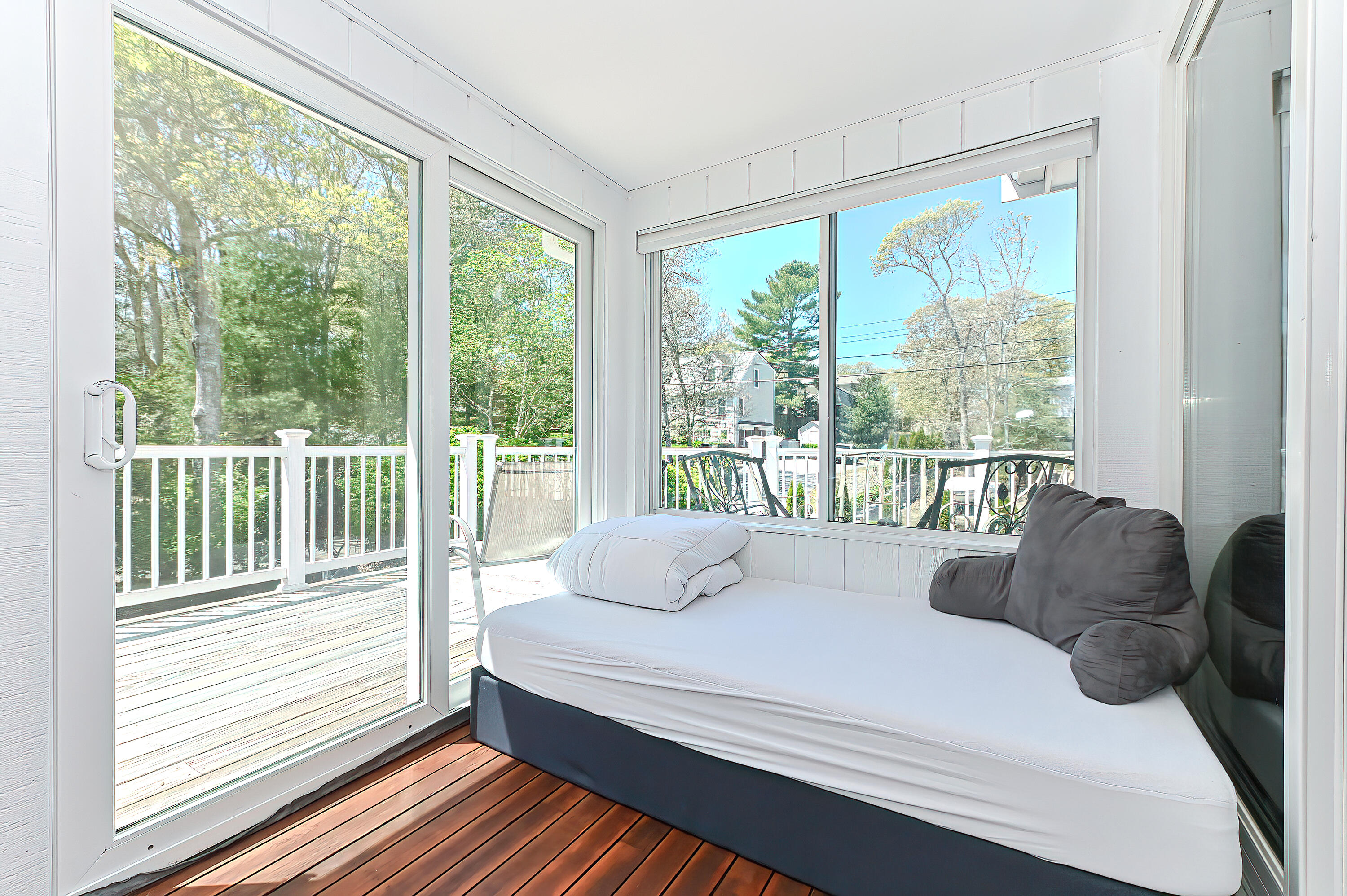 8 Cutlass Lane Mashpee, MA 02649 - Photo 15 of 93 a bedroom with a bed and a large window