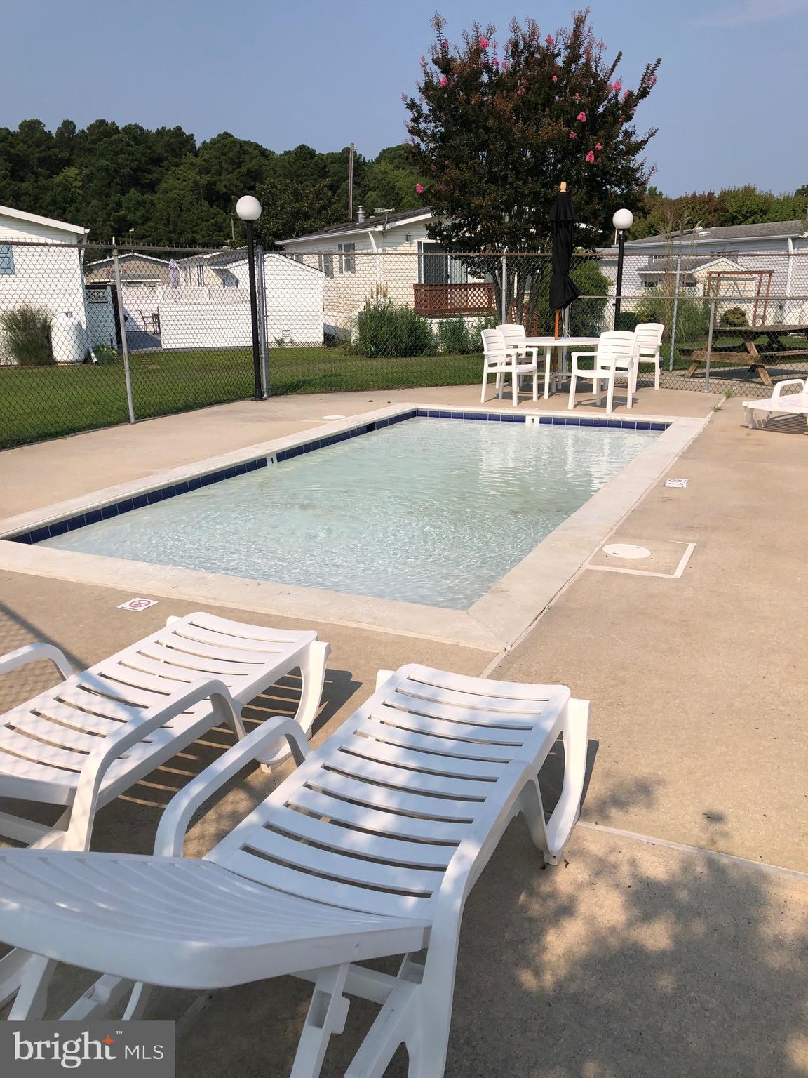 8339 Longboat Way South Berlin, MD 21811 - Photo 30 of 92 a view of a swimming pool with a lounge chairs