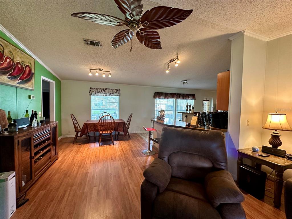 56233 Water Oak Road Astor, FL 32102 - Photo 9 of 50 a living room with furniture and a wooden floor