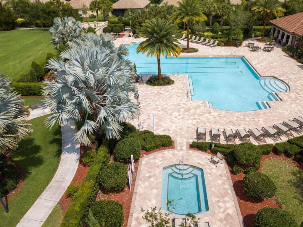 10375 Pisa Road Wellington, FL 33414 - Photo 63 of 79 Castellina clubhouse pool aerial 2