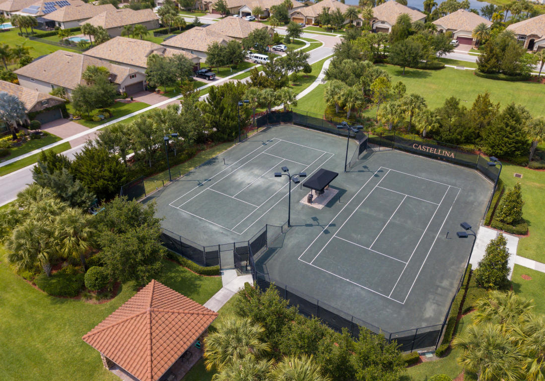 10375 Pisa Road Wellington, FL 33414 - Photo 66 of 79 Castellina tennis courts aerial