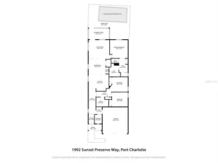 a picture of a room with a white wall and a picture