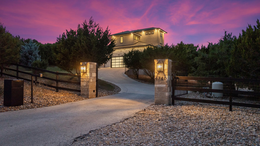 4746 R O Drive Spicewood, TX 78669 - Photo 8 of 40 a view of a street with tree in the background