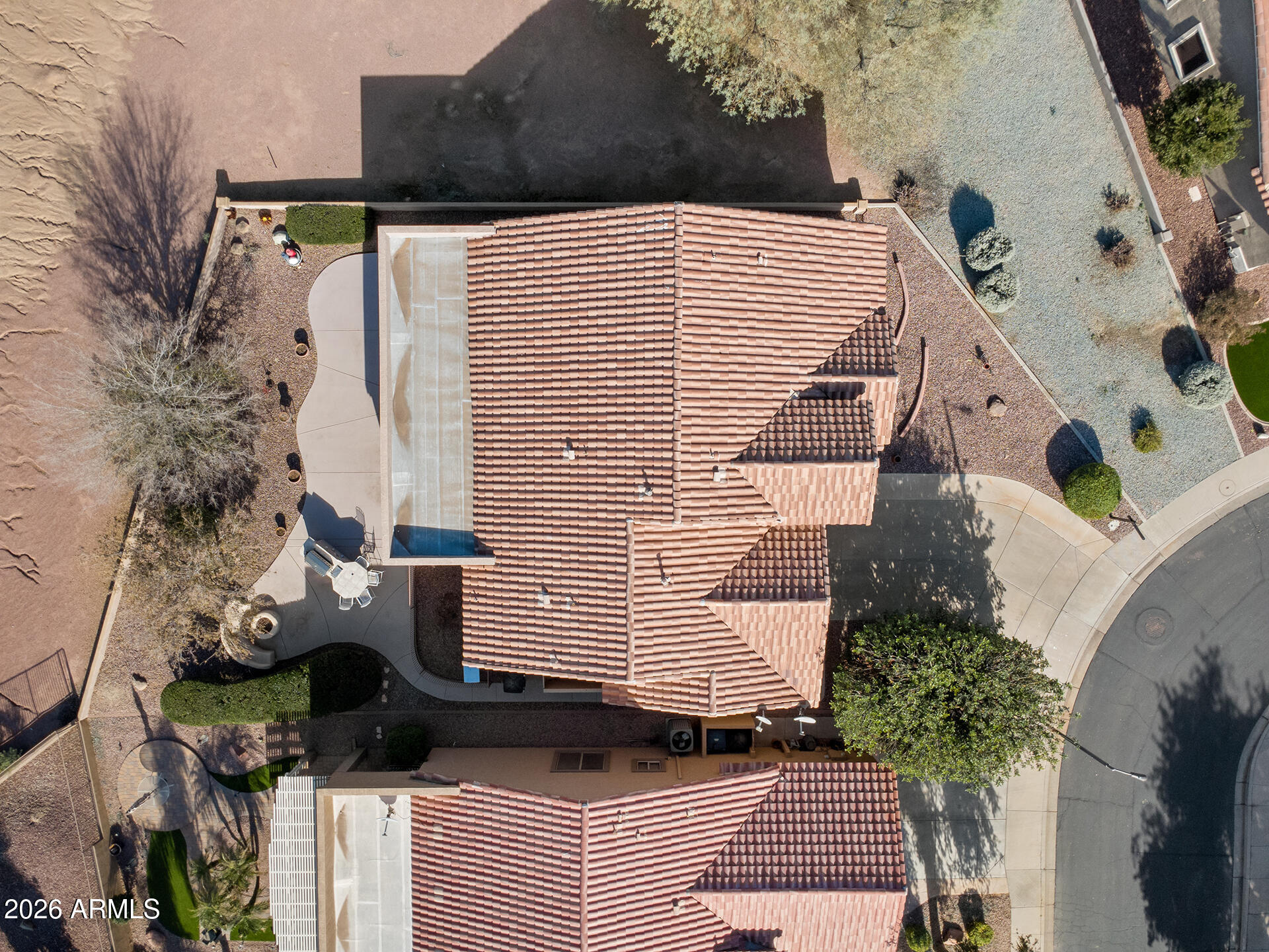 4906 South Verbena Avenue Gilbert, AZ 85298 - Photo 46 of 46 Aerial Overview of Home