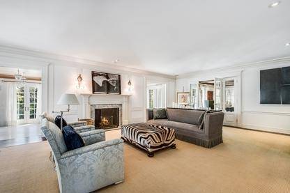 102 Georgica Road East Hampton, NY 11937 - Photo 12 of 17 a living room with furniture and a fireplace
