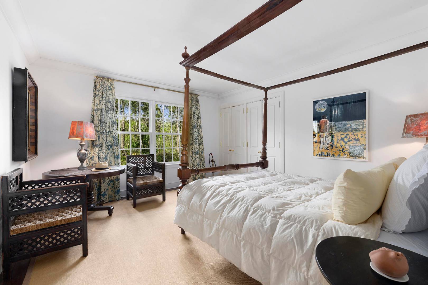 102 Georgica Road East Hampton, NY 11937 - Photo 16 of 17 a bedroom with furniture and a window