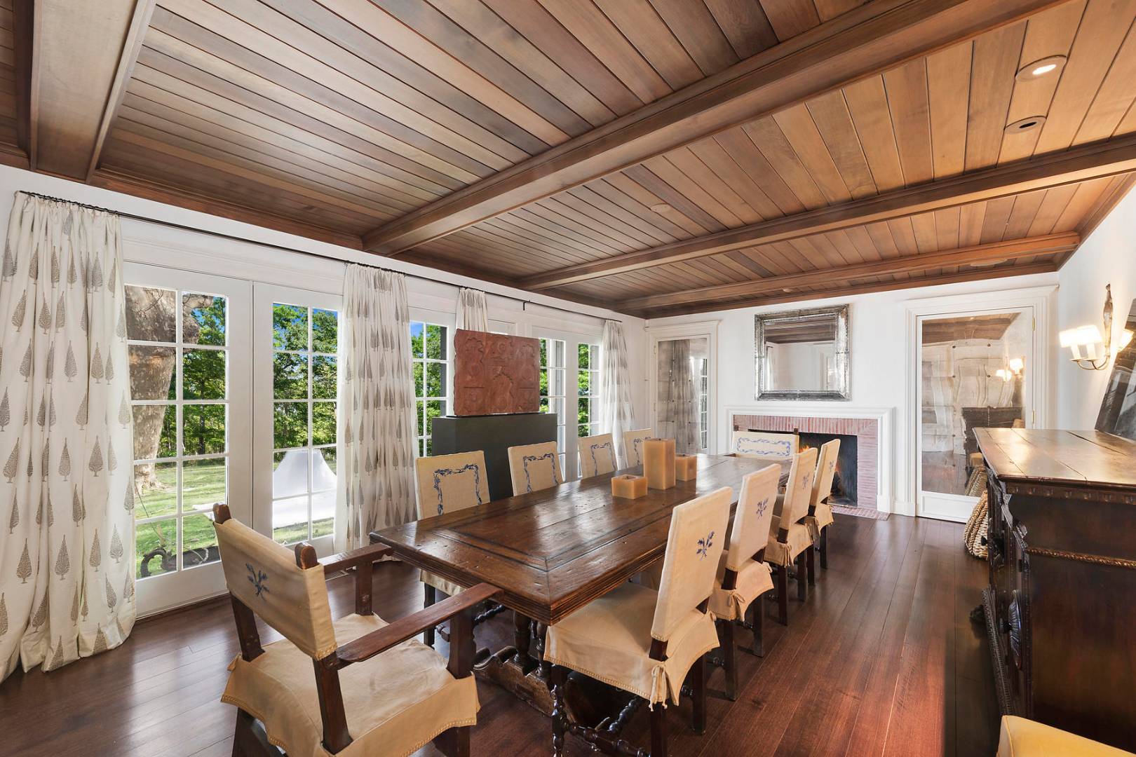 102 Georgica Road East Hampton, NY 11937 - Photo 9 of 17 a dining room with furniture window wooden floor