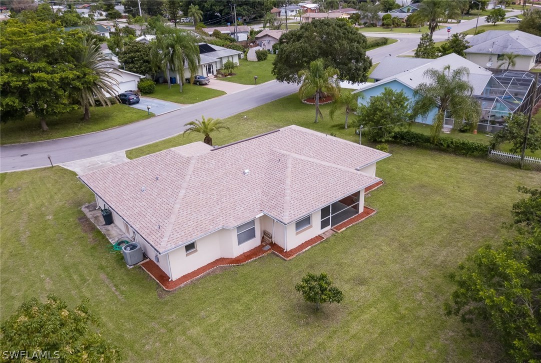 7232 Coolidge Road Fort Myers, FL 33967 - Photo 24 of 25 an aerial view of a house
