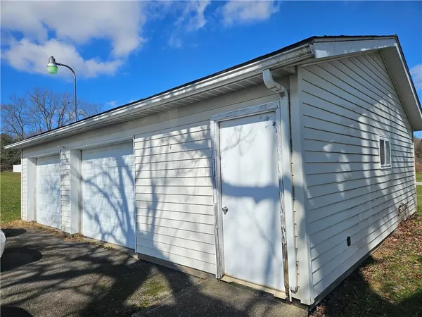 a view of a house with a door