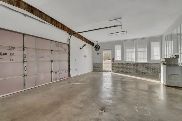 a backyard of a house