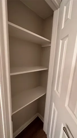 a view of closet