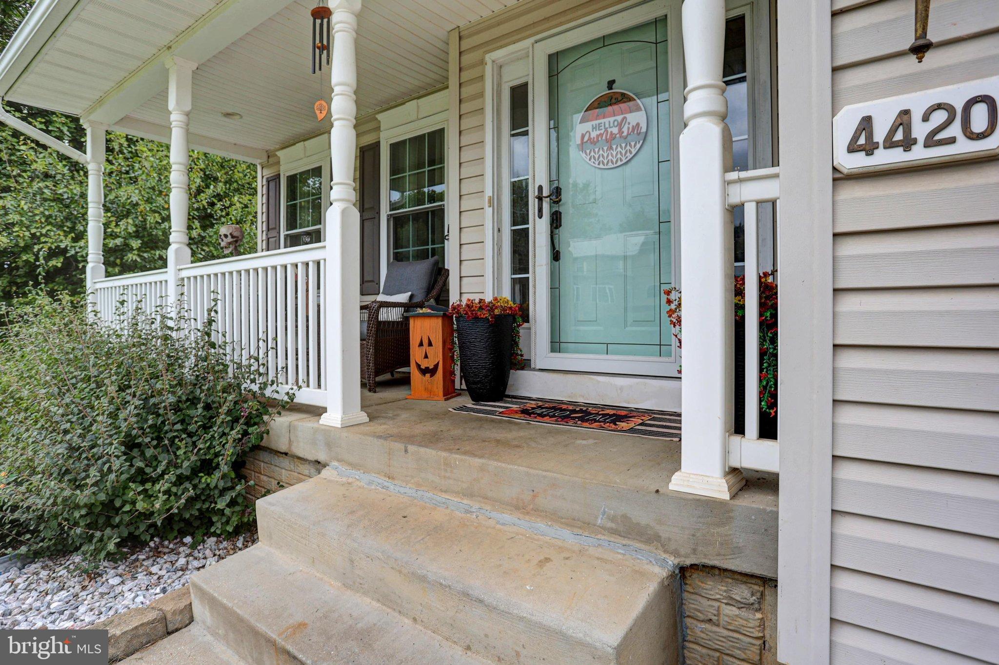 4420 Bark Hill Road Union Bridge, MD 21791 - Photo 6 of 52 Front door/covered front porch