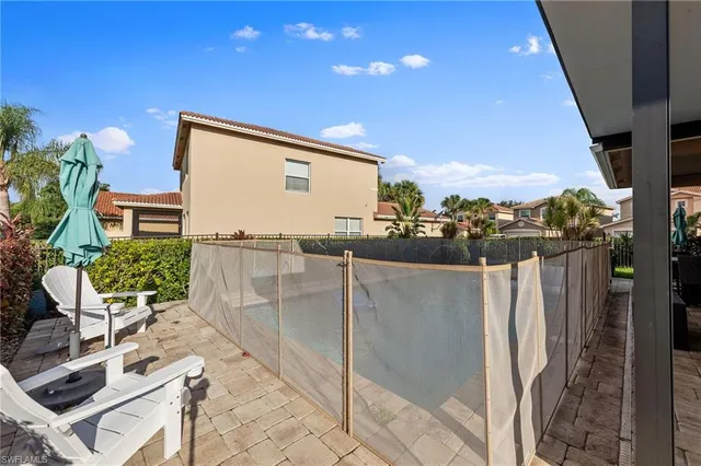 a view of a balcony with city view