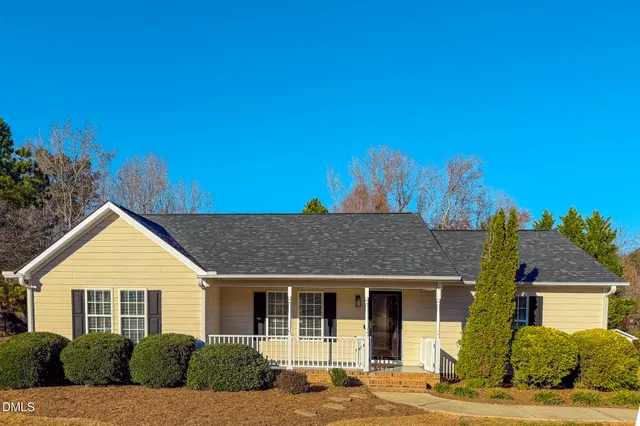a view of a house with a outdoor space