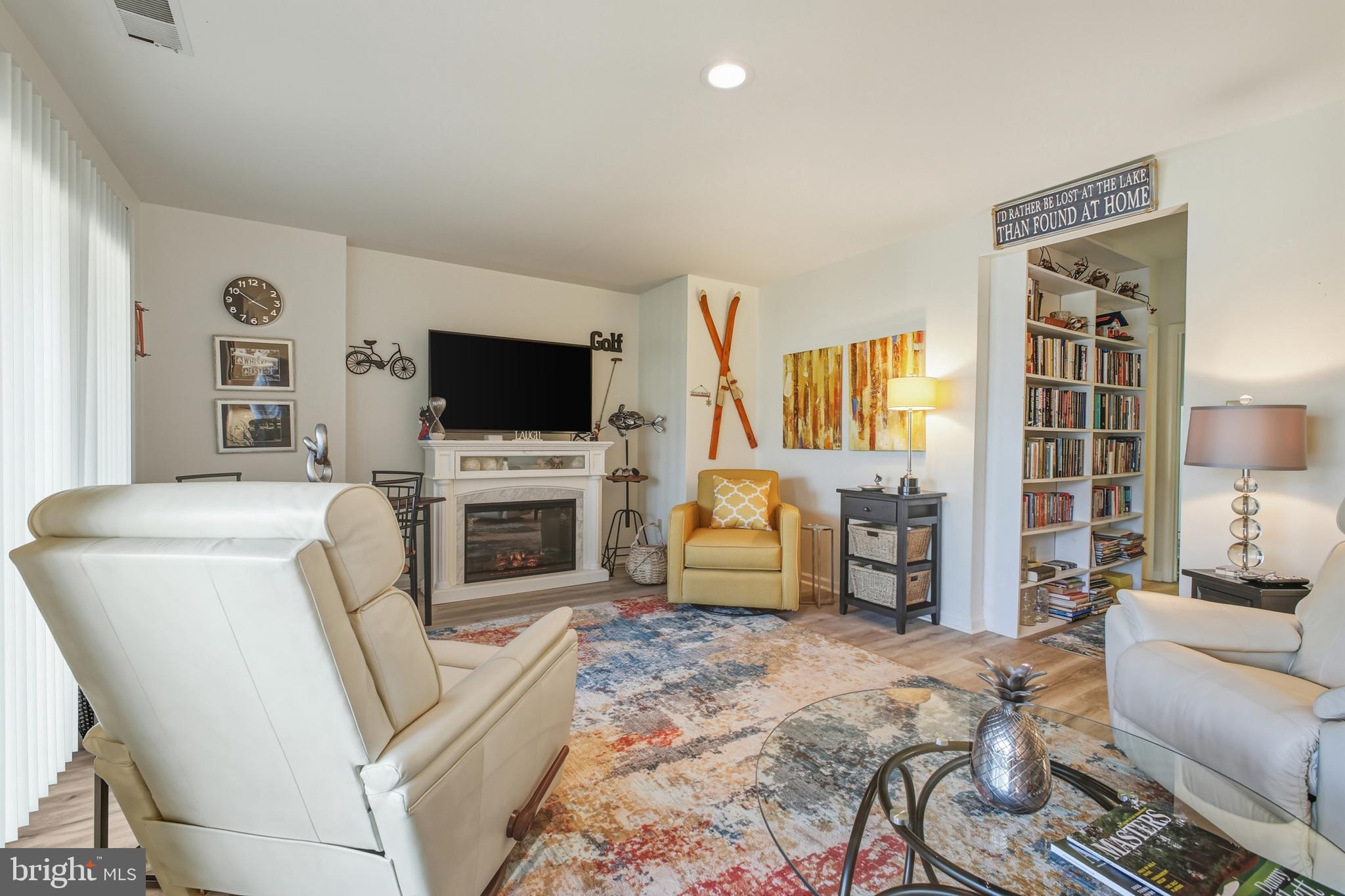 85 Ridge Court, Unit 3 Basye, VA 22842 - Photo 36 of 58 Lower Level Family Room w/Electric FP